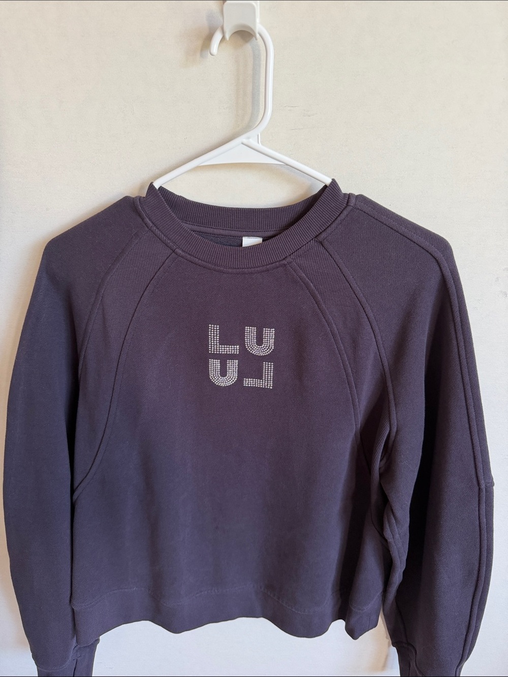Lululemon Crew Sweatshirt with LULU Chest Logo